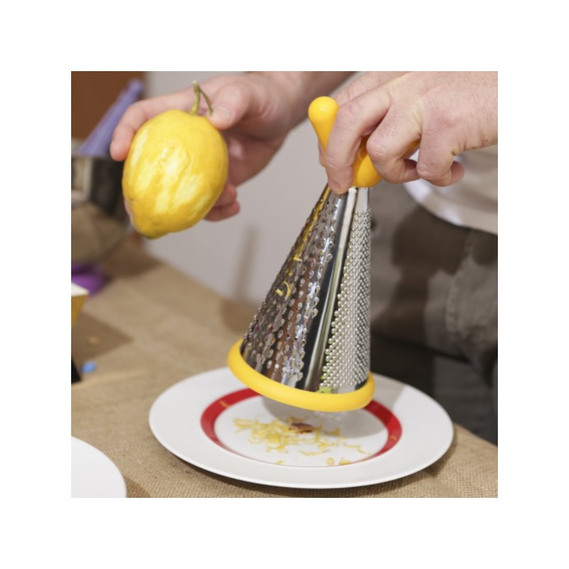 ViceVersa 46321 Box grater Stainless steel, Yellow