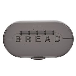 ViceVersa 46216 bread box Oval Grey Plastic