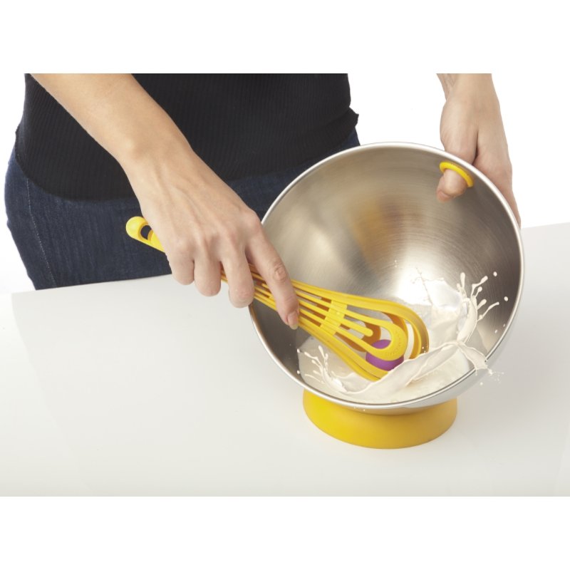 ViceVersa Kogel Mogel Bowl + Whisk Set yellow 16221