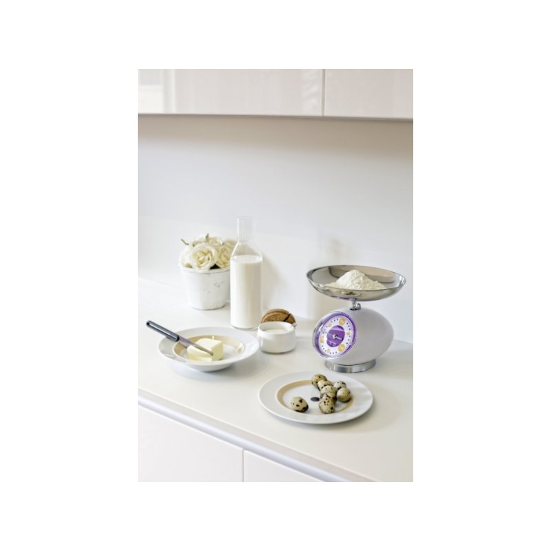 ViceVersa Tix Blanc Comptoir Ovale Balances de cuisine mécaniques