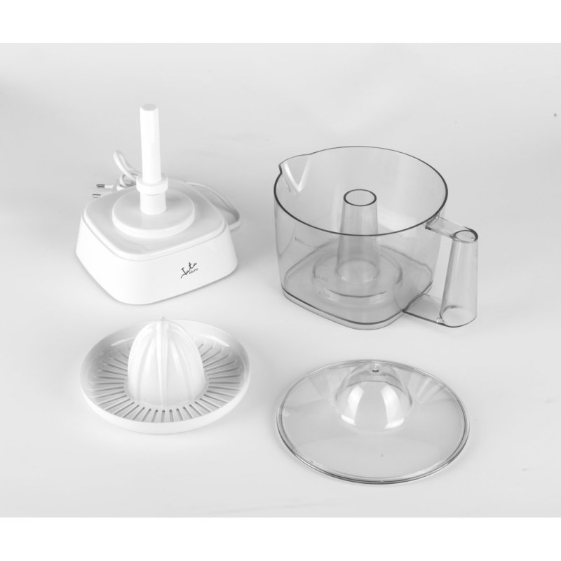 JATA EX296 juice maker Electric tomato juicer 40 W Blue, Transparent, White