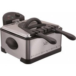 JATA FR700 friteuse Double 4 L 2000 W Acier inoxydable