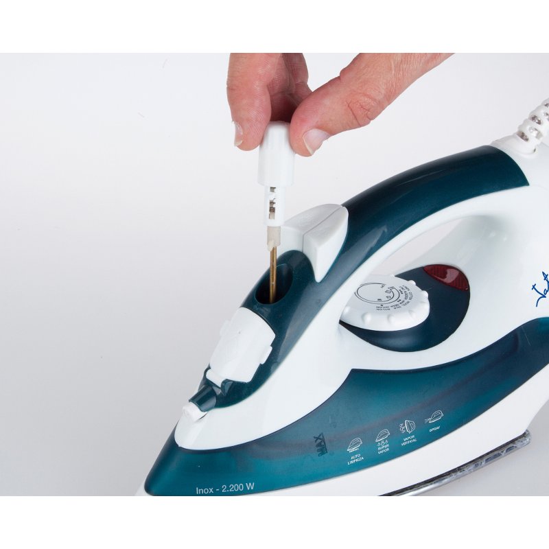 JATA PL120 iron Steam iron Stainless Steel soleplate 2200 W Blue, White