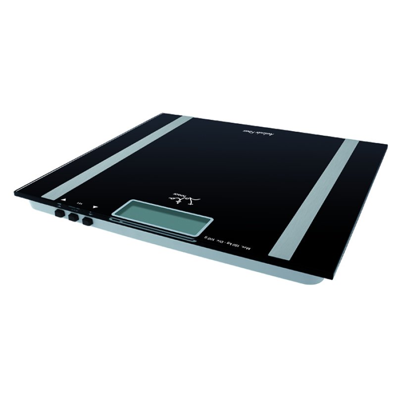 JATA Mod. 531 Square Black Electronic personal scale