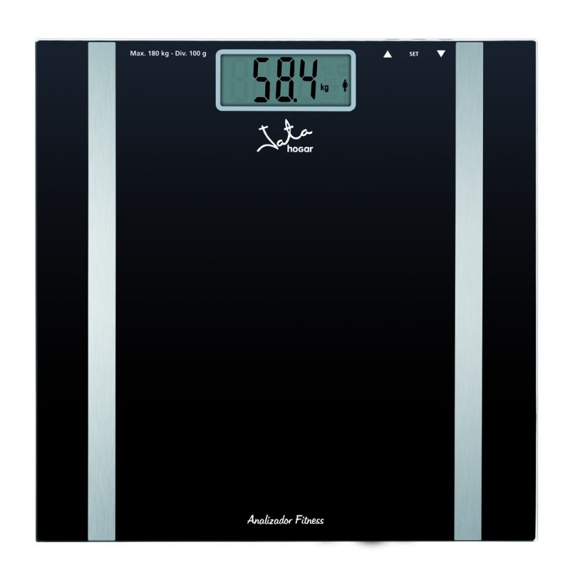JATA Mod. 531 Square Black Electronic personal scale
