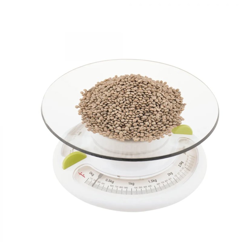 JATA 610N kitchen scale White Countertop Round Mechanical kitchen scale