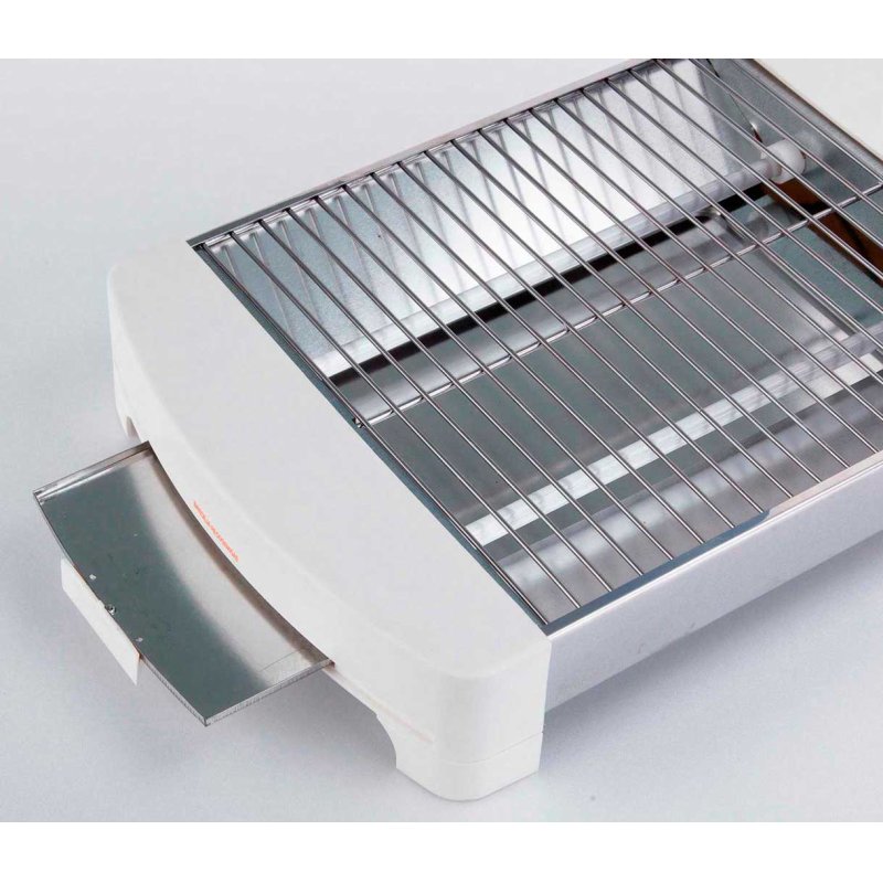 JATA 587 grille-pain 4000 W Acier inoxydable, Blanc