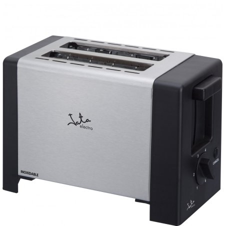 JATA TT607 toaster 2 slice(s) 800 W Black, Stainless steel