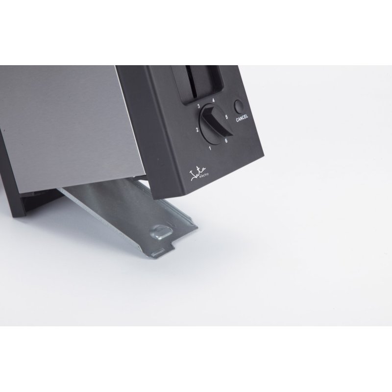 JATA TT607 grille-pain 2 part(s) 800 W Noir, Acier inoxydable