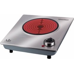 JATA V531 hob Stainless steel Countertop Ceramic 1 zone(s)