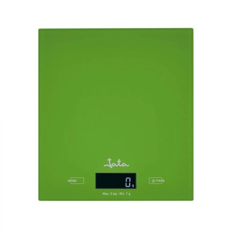 JATA Mod. 729V Green Countertop Rectangle Electronic kitchen scale