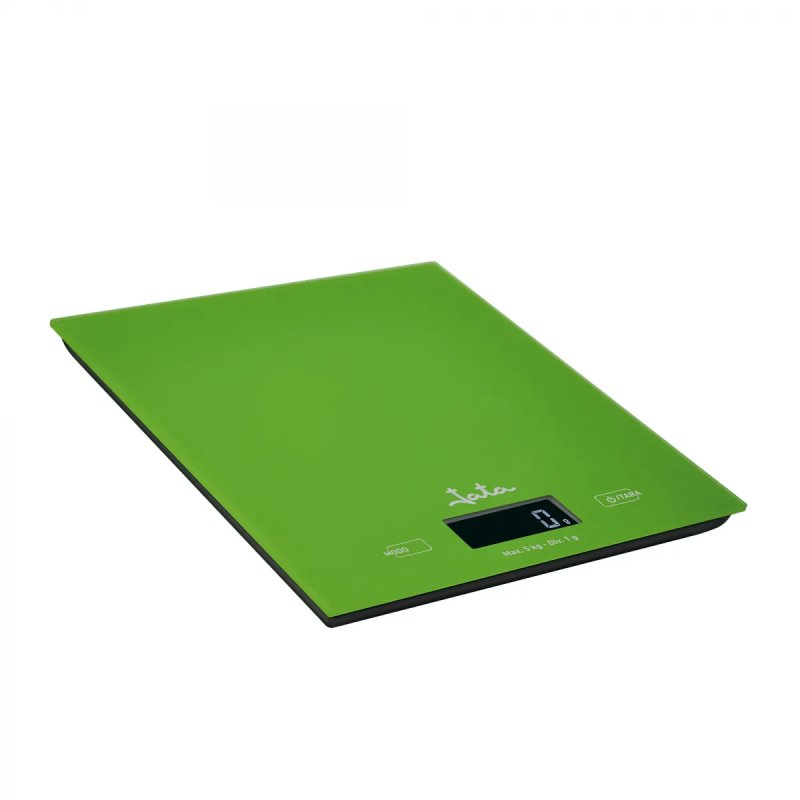 JATA Mod. 729V Green Countertop Rectangle Electronic kitchen scale