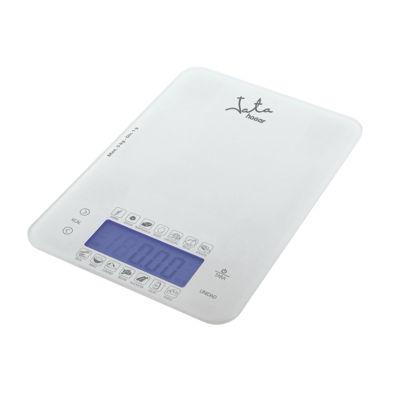 JATA MOD.762 kitchen scale White Countertop Rectangle Electronic kitchen scale