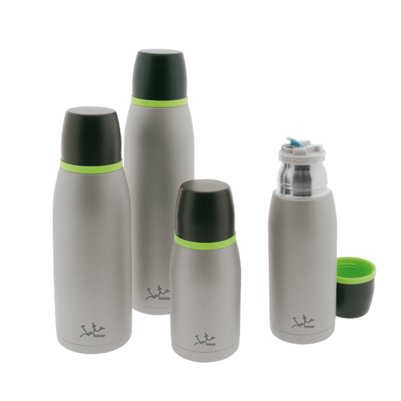 JATA Termo thermos 0,5 L Noir, Vert, Gris