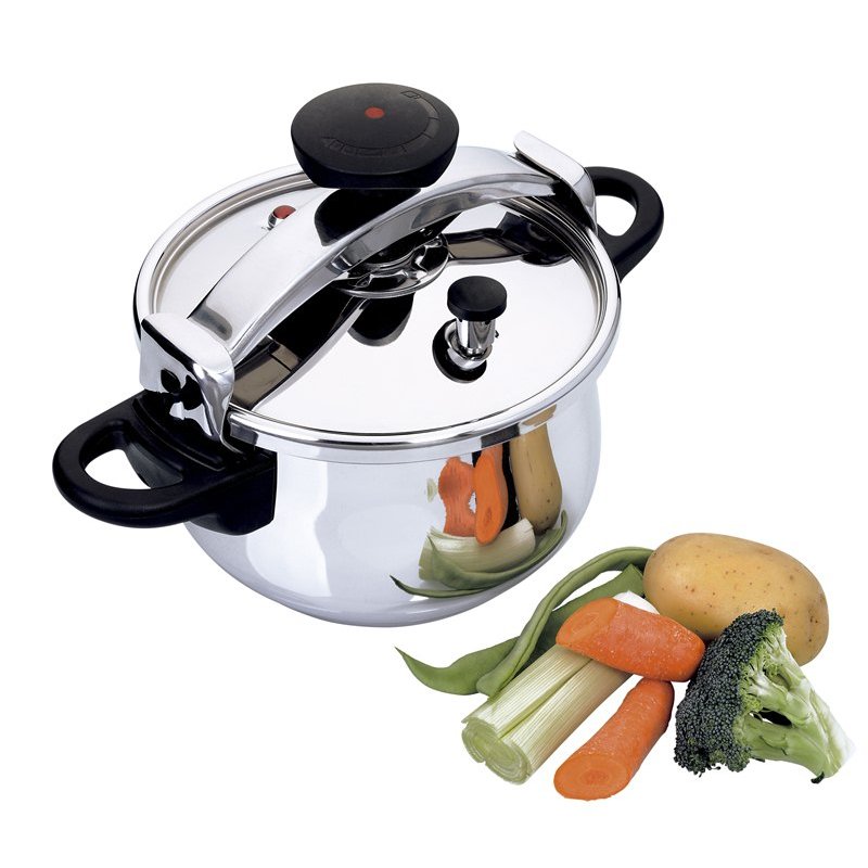 JATA OPC4 stovetop pressure cooker 4 L Stainless steel