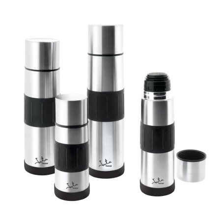 JATA MOD. 836 thermos 0,5 L Noir, Acier inoxydable