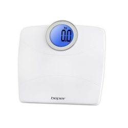 Beper 40.811B Trapèze Blanc Pèse-personne électronique