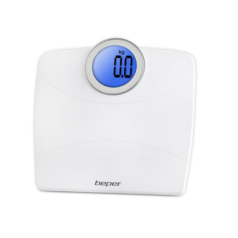 Beper 40.811B Trapèze Blanc Pèse-personne électronique