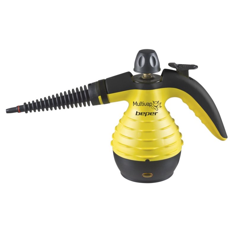 Beper 50.700 Nettoyeur vapeur portable 0,35 L 1050 W Noir, Jaune
