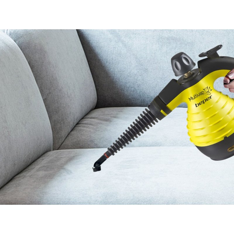 Beper 50.700 Portable steam cleaner 0.35 L 1050 W Black, Yellow