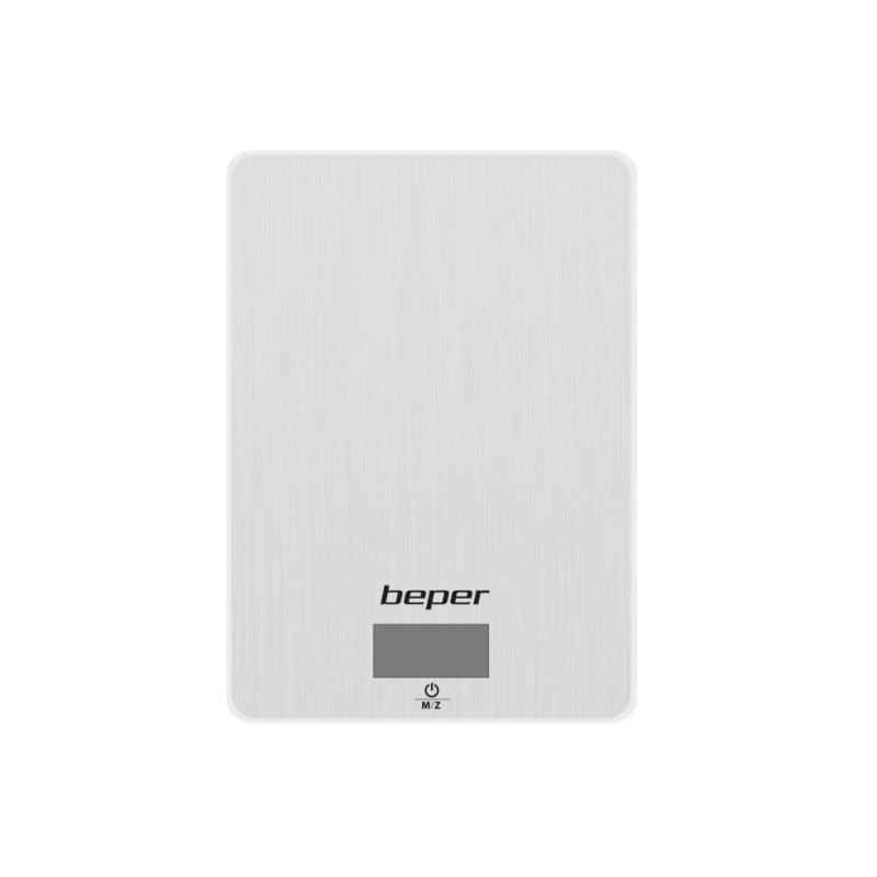 Beper 90.131 Gris Comptoir Rectangle Balance de ménage électronique