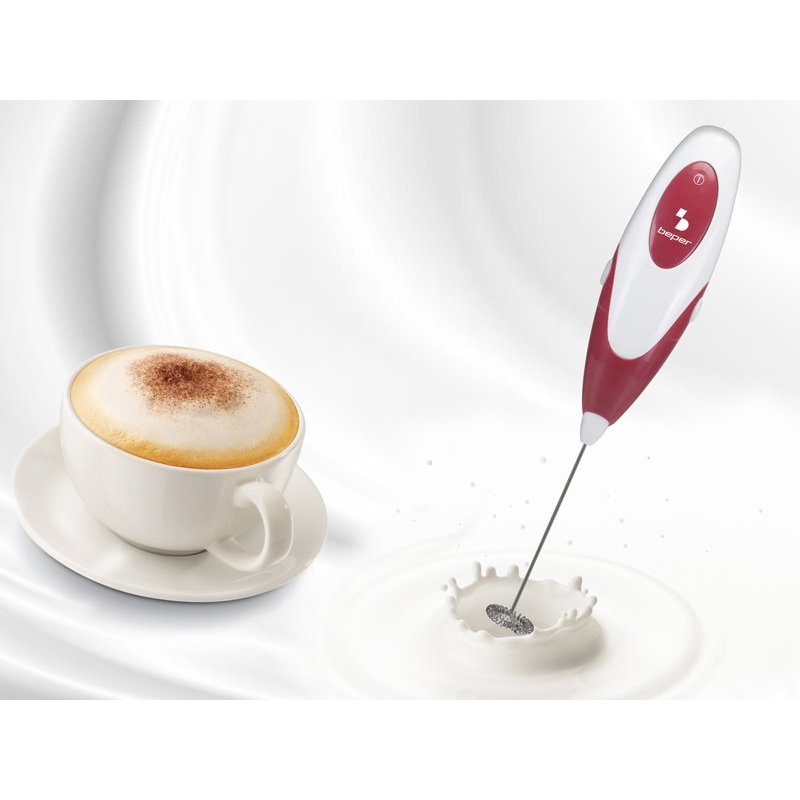 Beper 90.349 Automatic milk frother Brown, Light brown