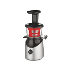 Beper 90.421R Slow juicer 150 W Black, Stainless steel