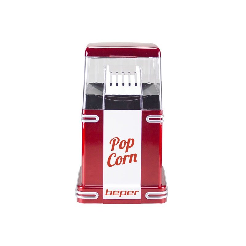 Beper 90.590Y machine à popcorn Rouge, Blanc 3 min 1200 W