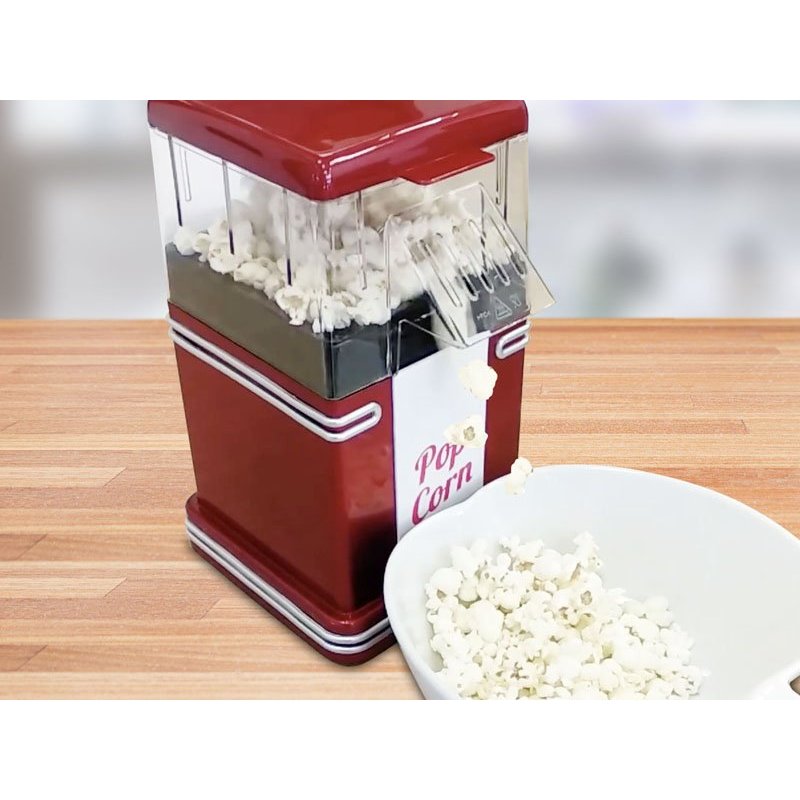 Beper 90.590Y machine à popcorn Rouge, Blanc 3 min 1200 W