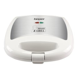 Beper 90.620 gaufrier et appareil à croque-monsieur 1300 W Blanc