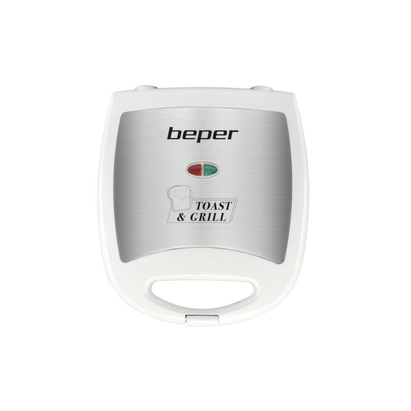 Beper 90.620 gaufrier et appareil à croque-monsieur 1300 W Blanc