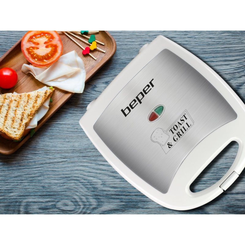 Beper 90.620 sandwich maker 1300 W White