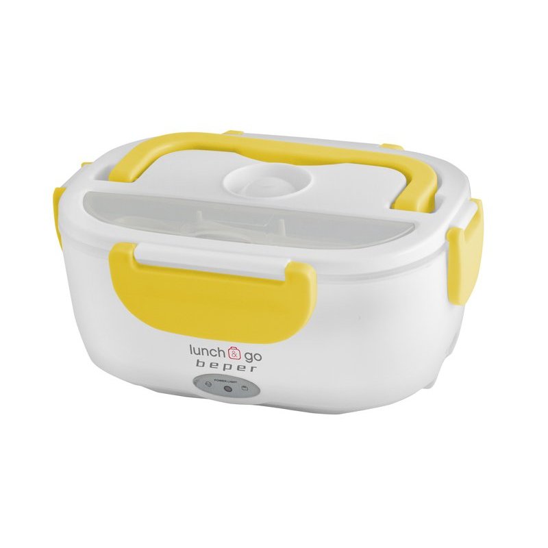 Beper 90.920G Boîte de rangement alimentaire 1 L ABS, Plastique, Acier Blanc, Jaune 1 pièce(s)