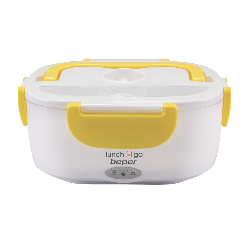 Beper 90.920G Lunch container 1 L ABS, Plastic, Steel White, Yellow 1 pc(s)