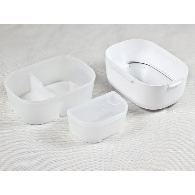 Beper 90.920G Boîte de rangement alimentaire 1 L ABS, Plastique, Acier Blanc, Jaune 1 pièce(s)