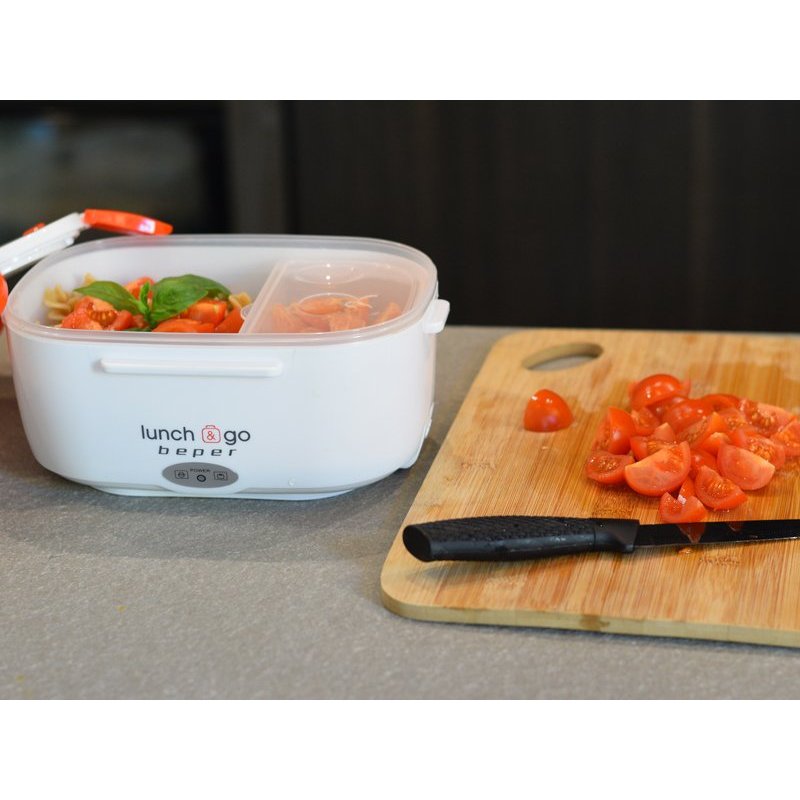 Beper 90.920G Lunch container 1 L ABS, Plastic, Steel White, Yellow 1 pc(s)