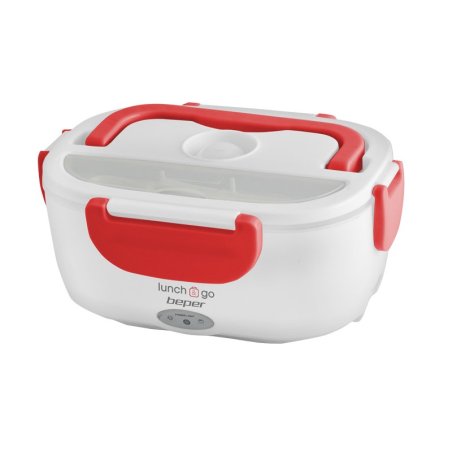 Beper 90.920R Boîte de rangement alimentaire 1 L ABS, Plastique, Acier Rouge, Blanc 1 pièce(s)