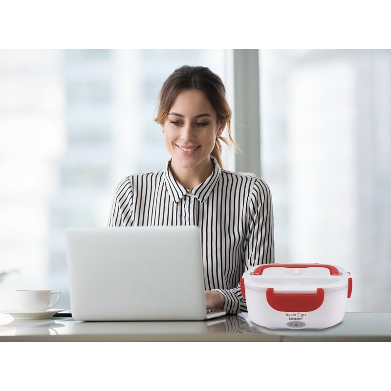 Beper 90.920R Boîte de rangement alimentaire 1 L ABS, Plastique, Acier Rouge, Blanc 1 pièce(s)