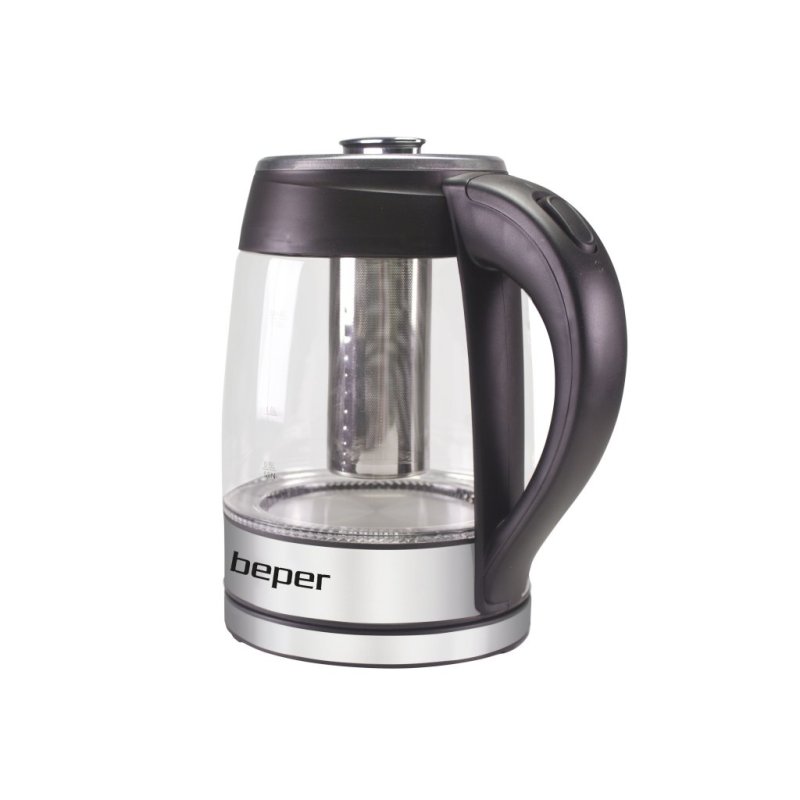Beper BB.103 electric kettle 1.8 L 2200 W Transparent