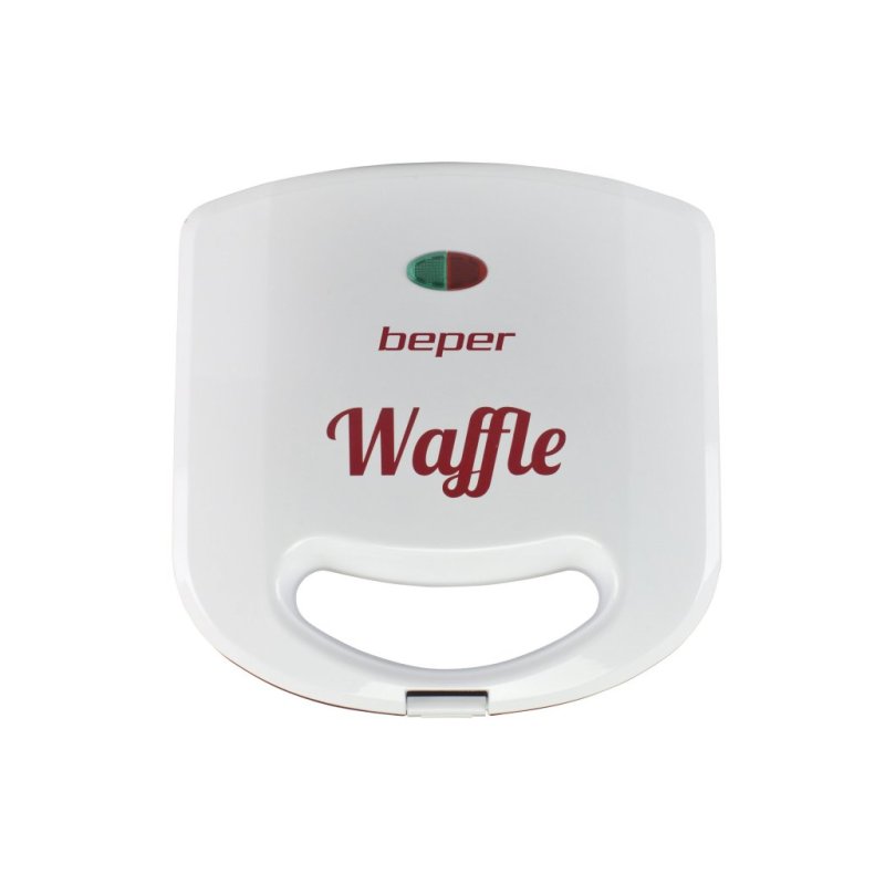 Beper BT.602H 2 waffle(s) 780 W Red, White