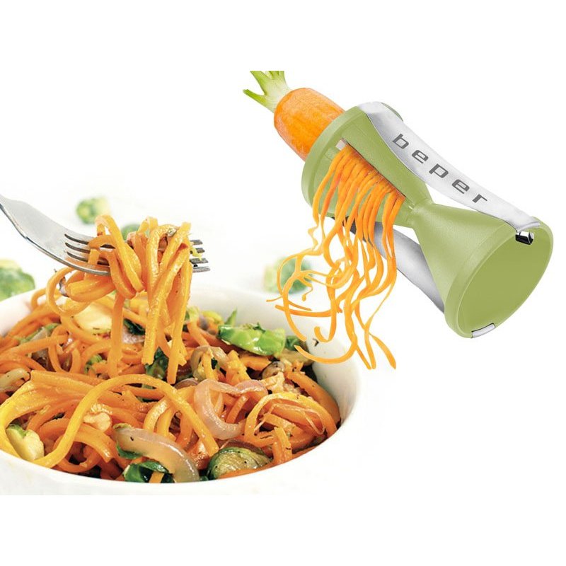 Beper MD.236 slicer Manual Green ABS synthetics, Stainless steel