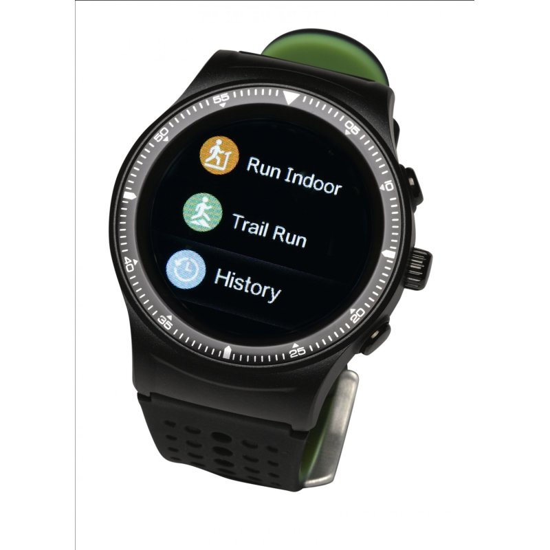 Denver SW-500 3,3 cm (1.3") IPS Numérique Écran tactile Noir GPS (satellite)