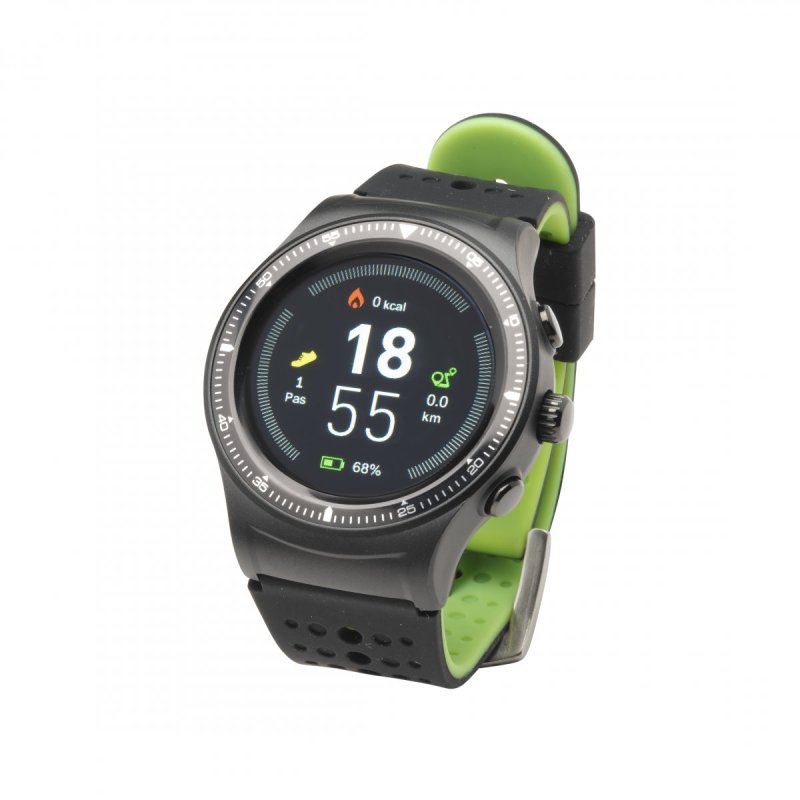 Denver SW-500 3,3 cm (1.3") IPS Numérique Écran tactile Noir GPS (satellite)