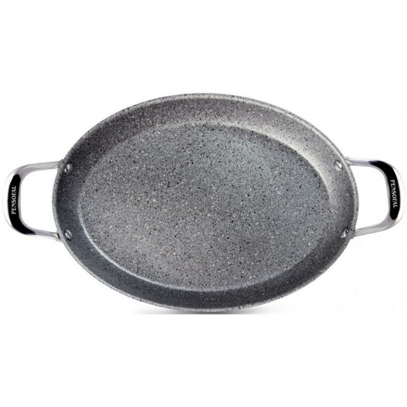 Pensofal Invictum Professional Oval Frypan 36cm (2 handles w/glass) 5520