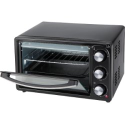 JATA HN916 16 L 1200 W Noir, Acier inoxydable Grill