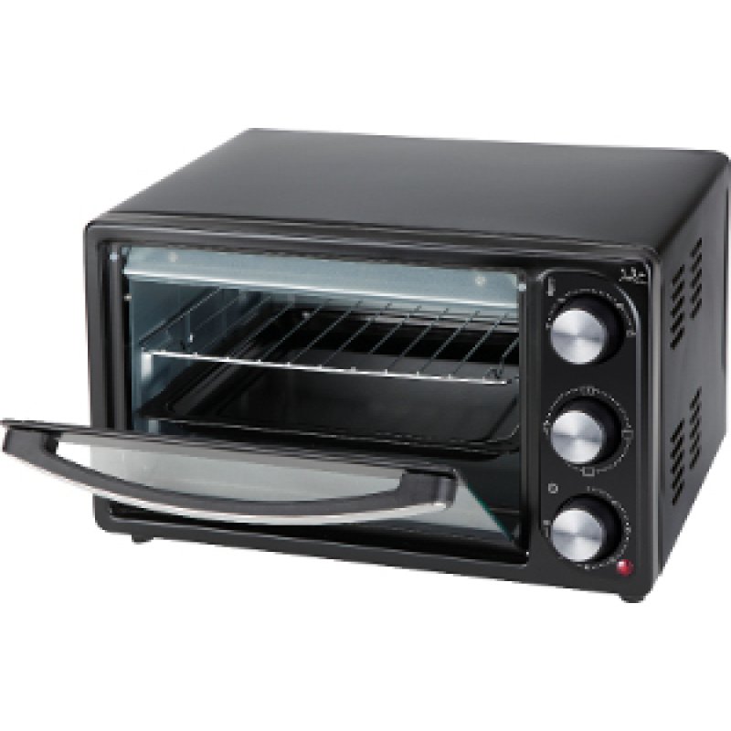 JATA HN916 16 L 1200 W Black, Stainless steel Grill
