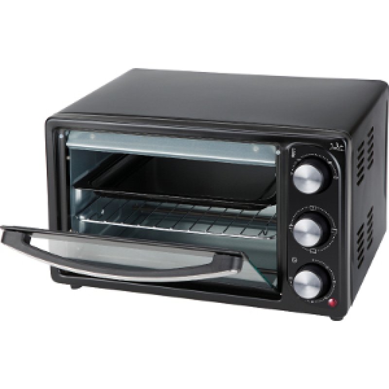 JATA HN916 16 L 1200 W Noir, Acier inoxydable Grill