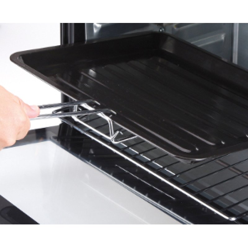 JATA HN916 16 L 1200 W Noir, Acier inoxydable Grill