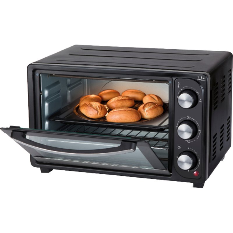 JATA HN928 toaster oven 28 L 1500 W Black, Stainless steel Grill