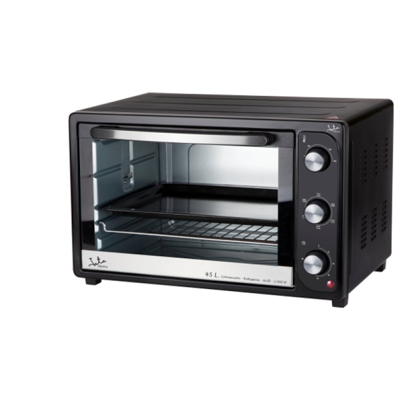 JATA HN945 oven 45 L Black, Silver